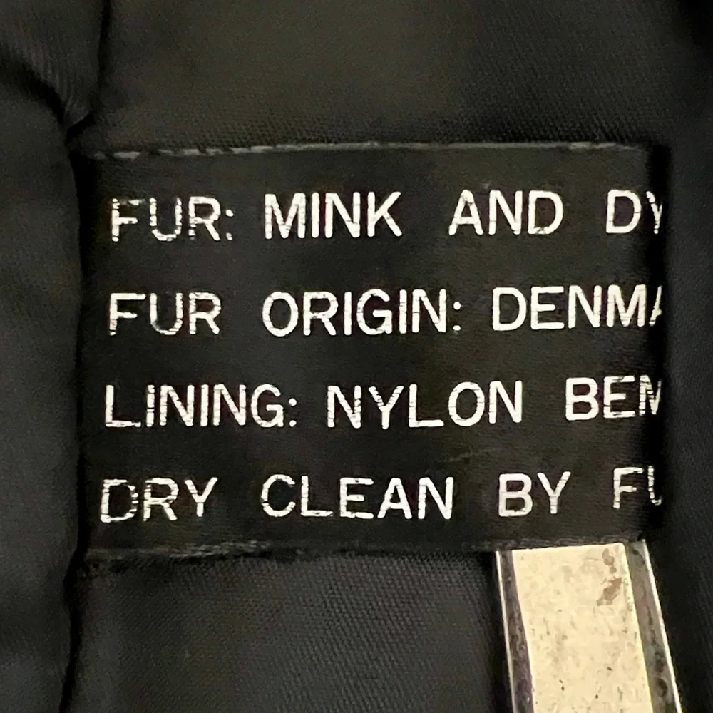 Vintage / Mink~Fox Fur Coat / Luxurious & Stunning - Picture 13 of 16
